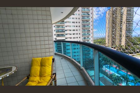 Varanda de apartamento para alugar com 3 quartos, 99m² em Barra da Tijuca, Rio de Janeiro