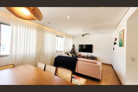 Sala de apartamento à venda com 3 quartos, 110m² em Bosque, Campinas