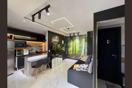 Sala  de apartamento à venda com 1 quarto, 45m² em Nova Piraju, São Paulo