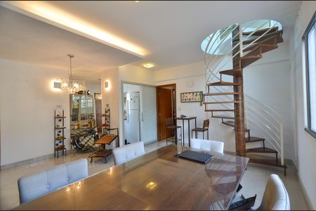 Sala Ambientes de apartamento à venda com 3 quartos, 160m² em Funcionários, Belo Horizonte