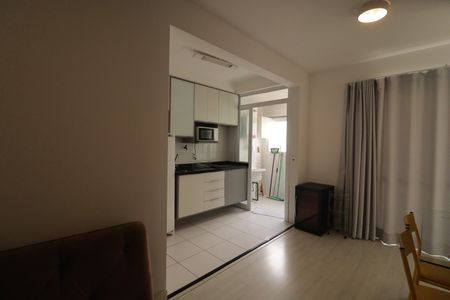 Sala de apartamento para alugar com 1 quarto, 48m² em Vila Arens, Jundiaí