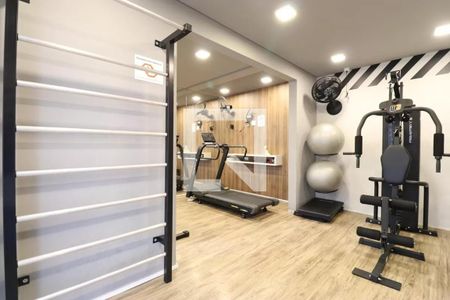 Apartamento para alugar com 28m², 1 quarto e sem vaga Apartamento para alugar com 28m², 1 quarto e sem vagaAcademia