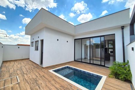 Casa de condomínio à venda com 300m², 3 quartos e 4 vagasFachada Fundos 