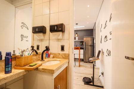 Apartamento à venda com 32m², 1 quarto e 1 vaga Apartamento à venda com 32m², 1 quarto e 1 vagaBanheiro