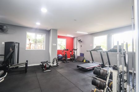 Apartamento à venda com 32m², 1 quarto e 1 vaga Apartamento à venda com 32m², 1 quarto e 1 vagaÁrea comum - Academia