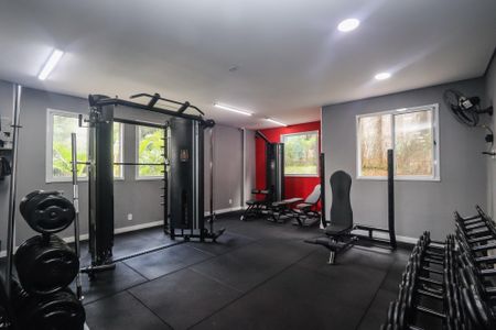 Apartamento à venda com 32m², 1 quarto e 1 vaga Apartamento à venda com 32m², 1 quarto e 1 vagaÁrea comum - Academia