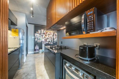 Apartamento para alugar com 70m², 1 quarto e 1 vagaCozinha - Lavanderia Integrada