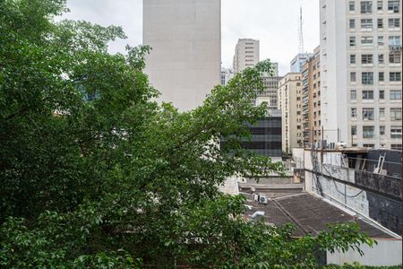 Vista da Sala/Quarto de apartamento à venda com 1 quarto, 37m² em Consolação, São Paulo