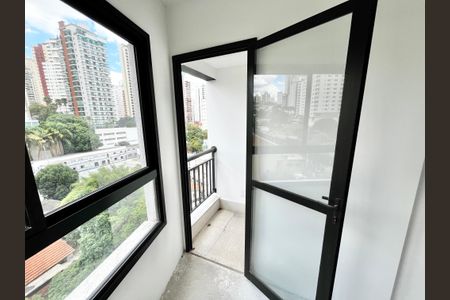 Varanda da Sala de apartamento à venda com 1 quarto, 33m² em Santana, São Paulo