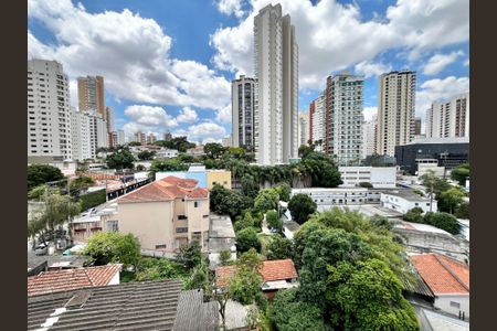 Varanda da Sala de apartamento à venda com 1 quarto, 33m² em Santana, São Paulo