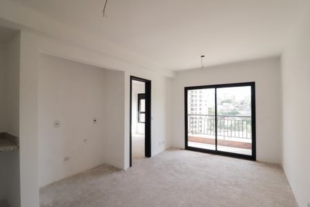 Sala/Cozinha/Área de Serviço de apartamento à venda com 1 quarto, 37m² em Santana, São Paulo