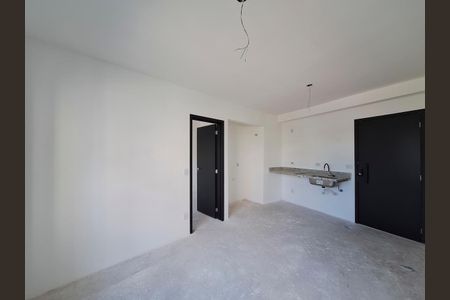Sala/Cozinha de apartamento à venda com 1 quarto, 34m² em Santana, São Paulo