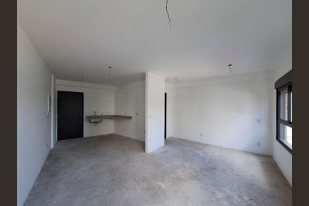 Sala/Cozinha de apartamento à venda com 1 quarto, 33m² em Santana, São Paulo