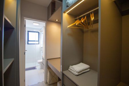 Apartamento para alugar com 47m², 1 quarto e 1 vaga Apartamento para alugar com 47m², 1 quarto e 1 vagaCloset da Suite