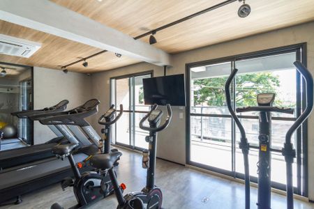 Studio para alugar com 26m², 1 quarto e sem vagaÁrea comum - Academia