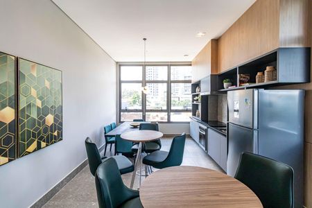 Studio para alugar com 28m², 1 quarto e sem vagaÁrea comum - Área gourmet