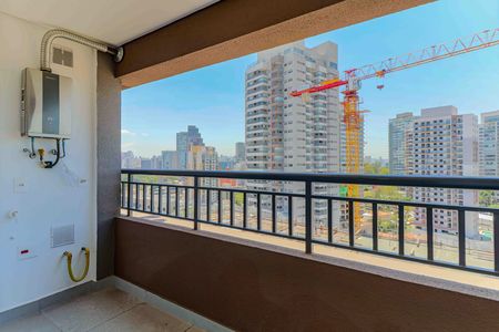 Studio para alugar com 28m², 1 quarto e sem vagaVaranda