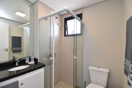 Studio para alugar com 22m², 1 quarto e sem vagaBanheiro do Studio