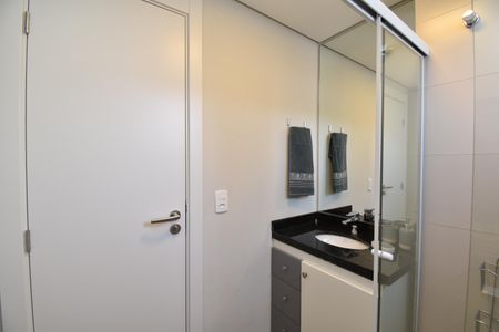 Studio para alugar com 22m², 1 quarto e sem vagaBanheiro do Studio