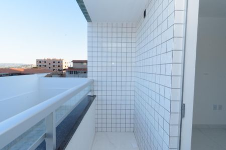 Varanda da Sala de apartamento à venda com 3 quartos, 122m² em Santa Cruz Industrial, Contagem