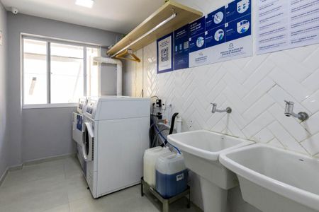 Studio para alugar com 21m², 1 quarto e sem vaga Studio para alugar com 21m², 1 quarto e sem vagaÁrea comum - Lavanderia