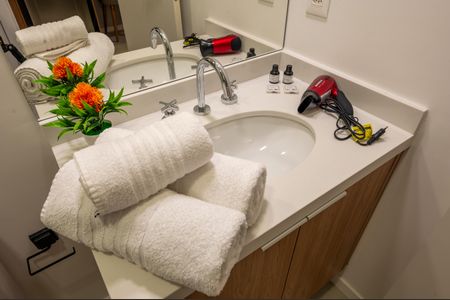 Studio para alugar com 27m², 1 quarto e sem vagaBanheiro 