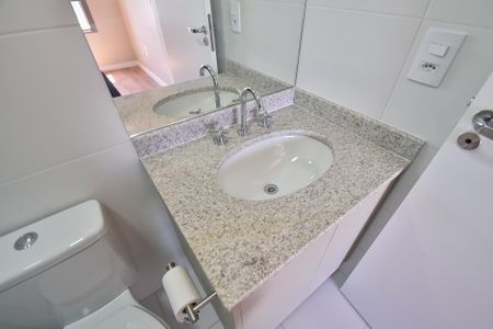 Apartamento para alugar com 46m², 1 quarto e 1 vaga Apartamento para alugar com 46m², 1 quarto e 1 vagaBanheiro da suíte