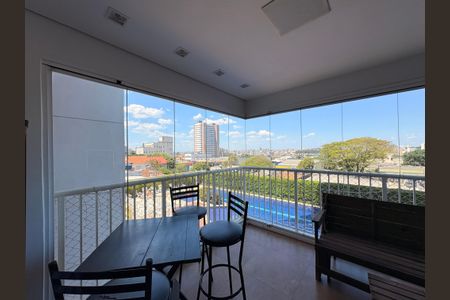 Varanda gourmet  de apartamento para alugar com 3 quartos, 231m² em Campestre, Santo André