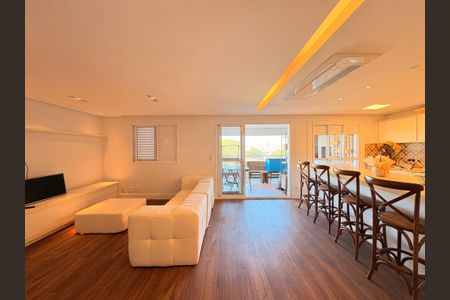 Sala de apartamento para alugar com 3 quartos, 231m² em Campestre, Santo André