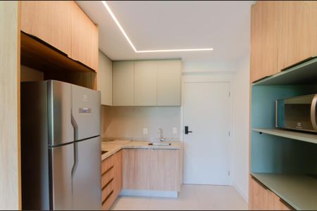 Cozinha de kitnet/studio para alugar com 1 quarto, 40m² em Paraíso, São Paulo