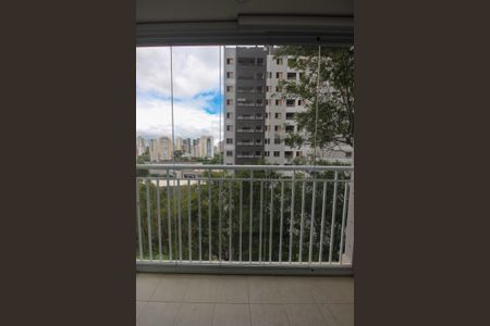 Varanda da Sala de apartamento à venda com 2 quartos, 50m² em Vila Andrade, São Paulo