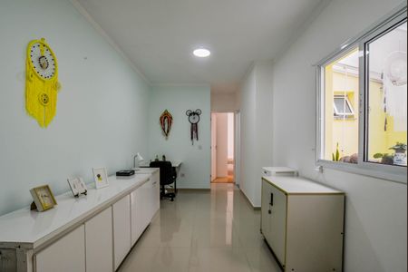 Sala de apartamento à venda com 2 quartos, 65m² em Vila Eldizia, Santo André