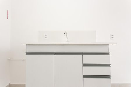 Cozinha - Armários de apartamento para alugar com 1 quarto, 30m² em Penha de França, São Paulo