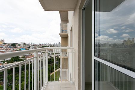 Varanda da Sala de apartamento para alugar com 1 quarto, 30m² em Penha de França, São Paulo