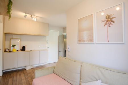 Sala de apartamento à venda com 1 quarto, 28m² em Vila Esperança, São Paulo