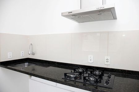 Cozinha + Área de Serviço de kitnet/studio para alugar com 1 quarto, 29m² em Cidade Baixa, Porto Alegre