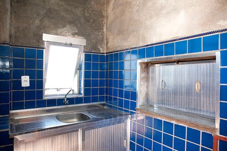 Área Comum - Churrasqueira de kitnet/studio para alugar com 1 quarto, 29m² em Cidade Baixa, Porto Alegre