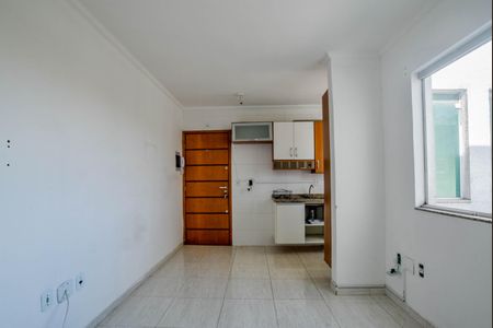 Sala de apartamento à venda com 2 quartos, 46m² em Vila Alzira, Santo André