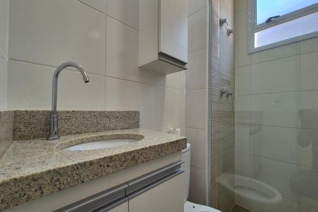 Apartamento para alugar com 64m², 2 quartos e 1 vaga Apartamento para alugar com 64m², 2 quartos e 1 vagaBanheiro da Suíte