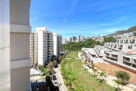 Vista da Sala de Estar de apartamento à venda com 2 quartos, 71m² em Buritis, Belo Horizonte