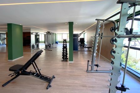 Apartamento à venda com 71m², 2 quartos e 2 vagasÁrea comum - Academia