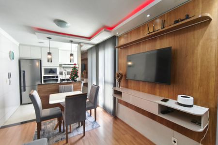 Sala de apartamento à venda com 2 quartos, 47m² em Jardim Anton Von Zuben, Campinas