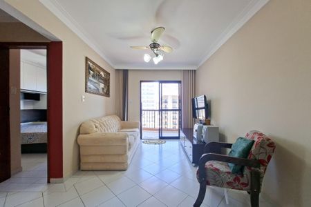 Sala de apartamento para alugar com 2 quartos, 68m² em Aviação, Praia Grande