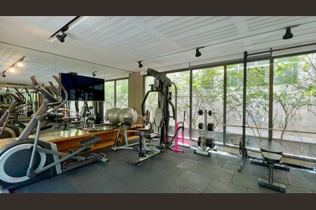 Apartamento para alugar com 72m², 1 quarto e 2 vagas Apartamento para alugar com 72m², 1 quarto e 2 vagasAcademia