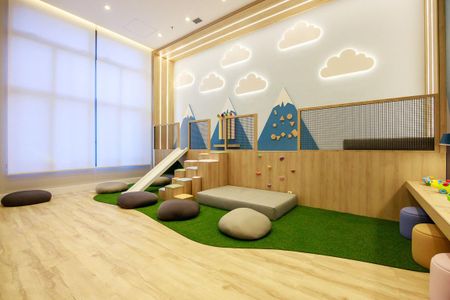 Studio à venda com 28m², 1 quarto e sem vagaBrinquedoteca