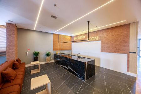 Studio à venda com 28m², 1 quarto e sem vagaLavanderia