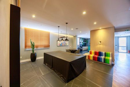 Studio à venda com 28m², 1 quarto e sem vagaSalão de jogos