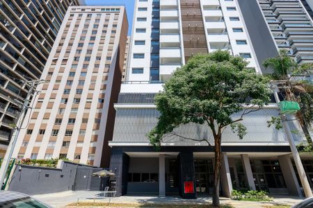 Studio à venda com 28m², 1 quarto e sem vagaFachada