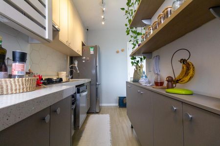 Apartamento para alugar com 44m², 1 quarto e 1 vagaCozinha e Área de Serviço