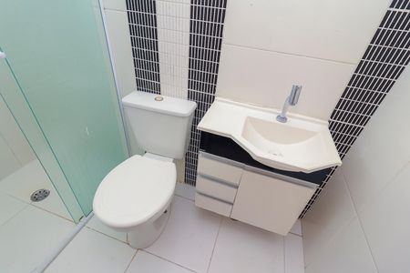 Casa para alugar com 82m², 2 quartos e 2 vagasBanheiro da Suíte 1